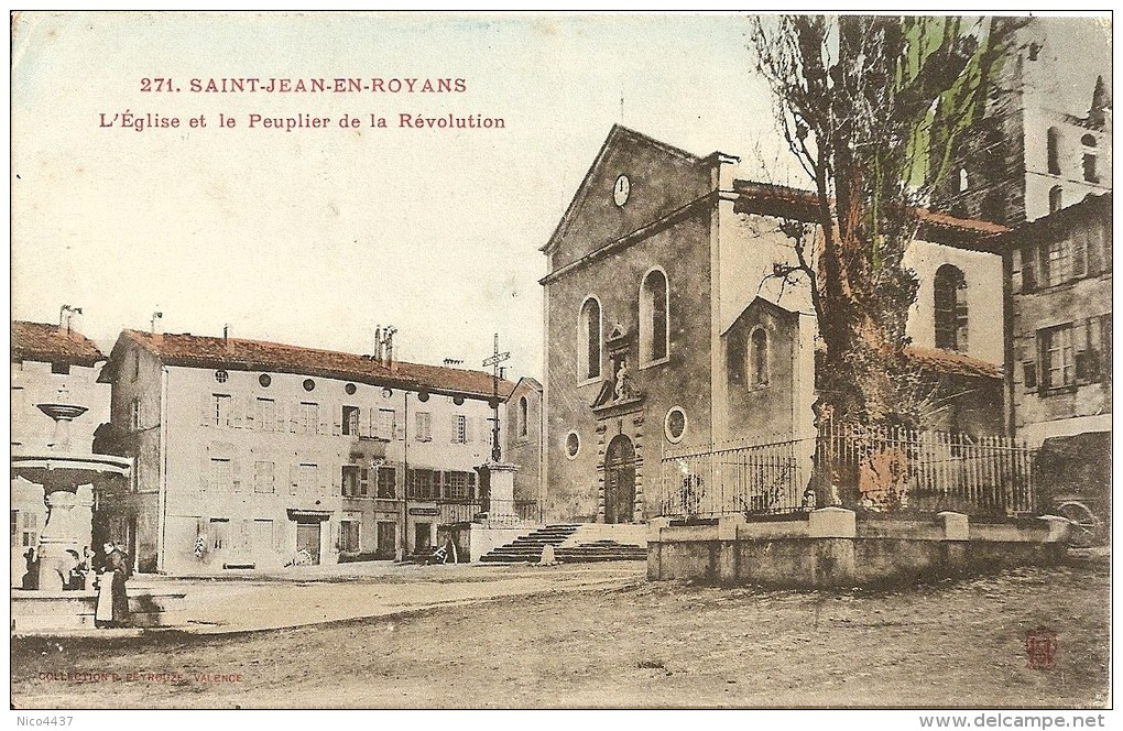 Cpa St Jean En Ryans L'eglise - Altri & Non Classificati