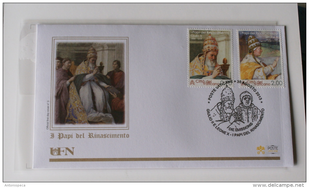 VATICANO 2013 -VATICAN OFFICIAL  FOLDER THE RENAISSANCE POPES - Ungebraucht