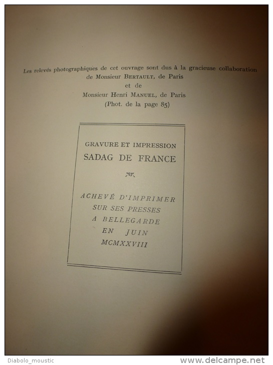 1928 rare exemplaire première édition numéro 224  PARIS en photos sépia de Berthaud et Henri Manuel (1kg400)