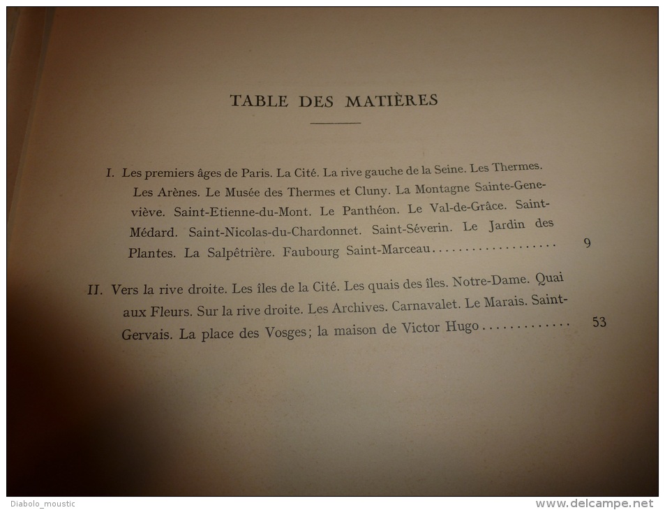 1928 rare exemplaire première édition numéro 500 , PARIS en photos sépia de Berthaud et Henri Manuel (1kg400)