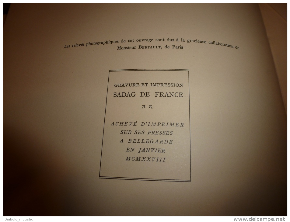 1928 rare exemplaire première édition numéro 500 , PARIS en photos sépia de Berthaud et Henri Manuel (1kg400)