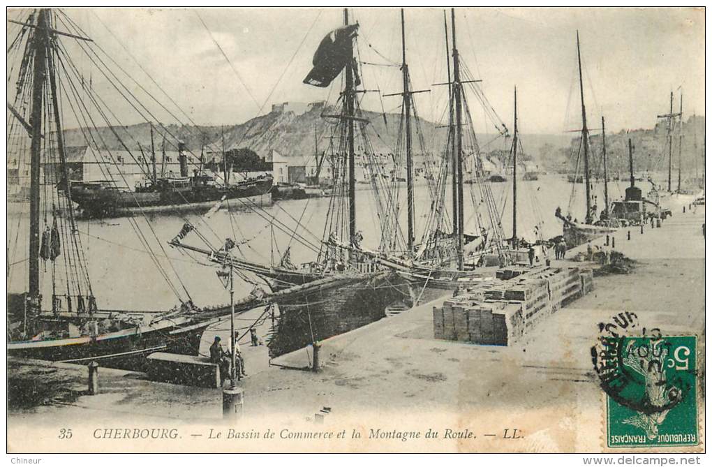 CHERBOURG LE BASSIN DE COMMERCE - Cherbourg