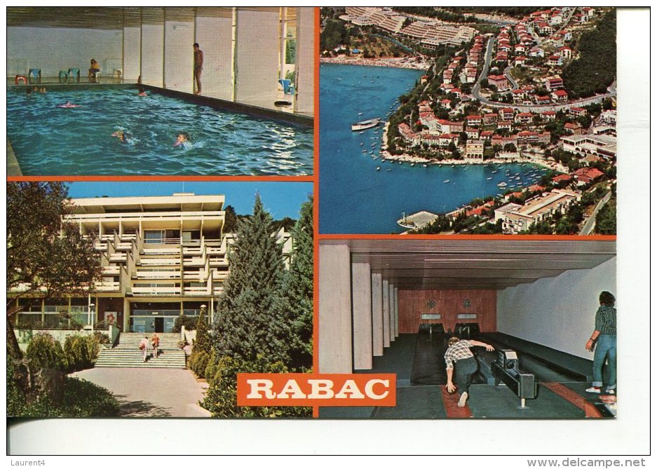 (521) Croatia - Rabac - Swimming Pool And Bowling Alley - Bowling