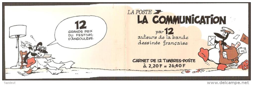 FRANCE - 1999 Festival Cartoons Complete Booklet. Scott 2099a. MNH ** - Conmemorativos