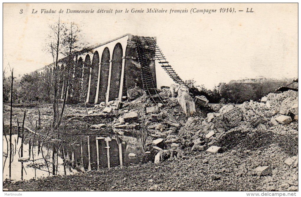 - CPA - 68 - Viaduc De DANNEMARIE - 648 - Dannemarie