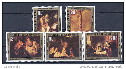 CONGO République Populaire Du - PA0273/77 - Peintures - Rembrandt - Rembrandt