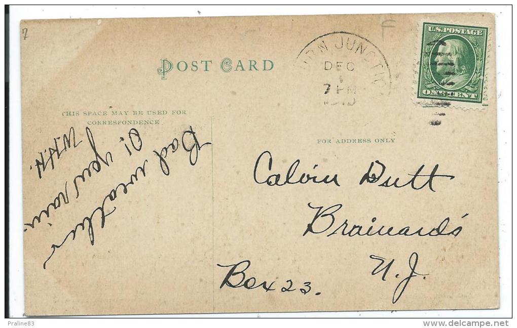 CPA -POST OFFICE -AUBURN -IND. -Indiana -Etats Unis, Amérique -1076 -C. U. Williams, Photoette, Bloomington - Autres & Non Classés