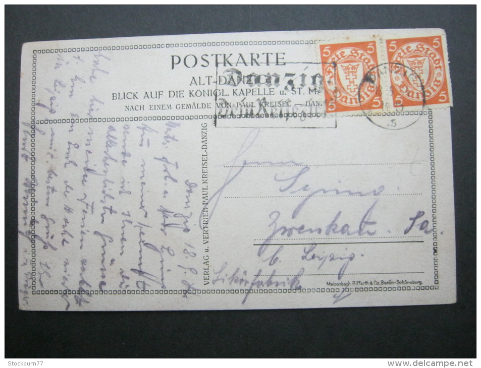 DANZIG,  Stempel Danzig 1934 - Danzig