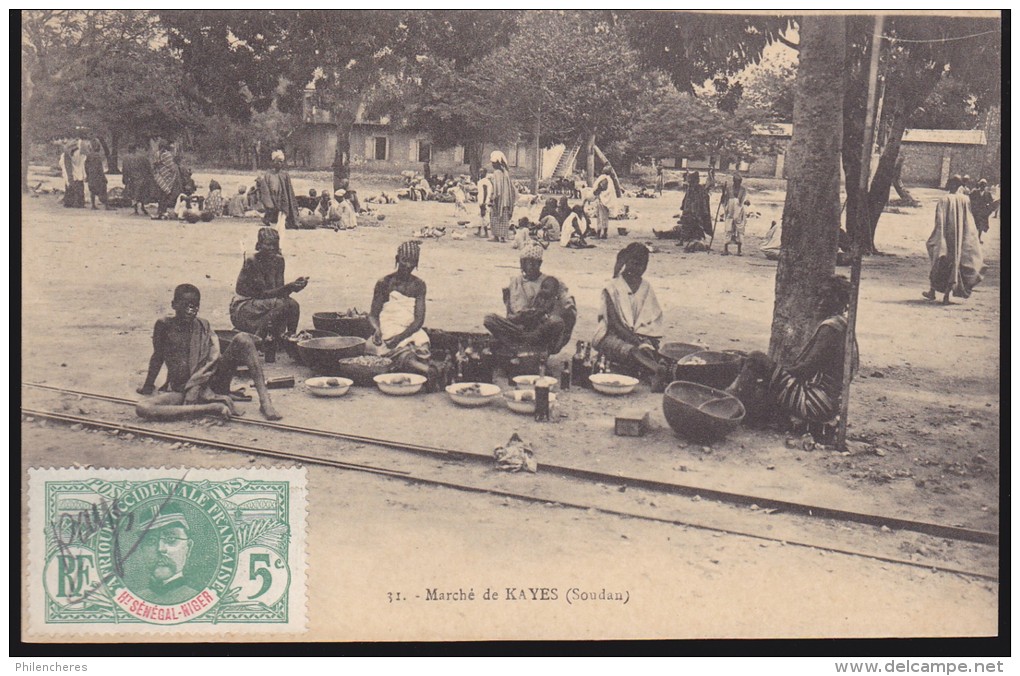 CPA - (Mali) (Soudan) Kayes - Marché De Kayes - Mali