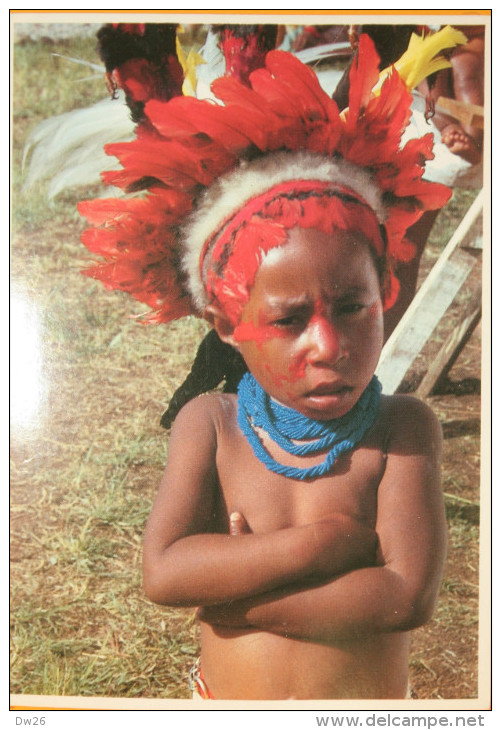 Papouasie Nouvelle-Guinée - Les Enfants Du Monde Entier N°43 - Photo A. Robillard Dédicacée, Carte Non Circulée - Oceanía