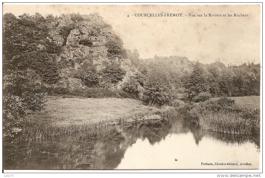 Courcelles-Fremoy - Vue Sur La Rivière Et Les Rochers - Sonstige & Ohne Zuordnung