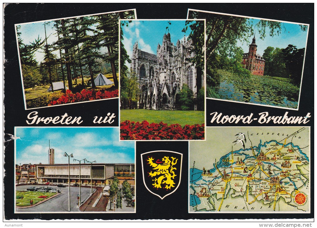 Holanda--Noord Brabant--1968---Cachet-Holanda Y Francia--a, Nimes, Francia - Otros & Sin Clasificación