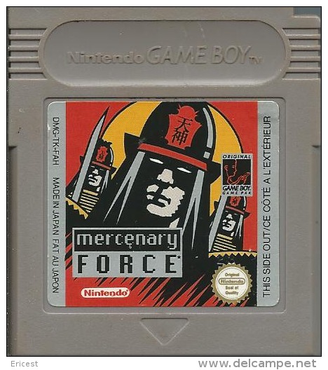 - JEU GAME BOY MERCENARY FORCE - Nintendo Game Boy