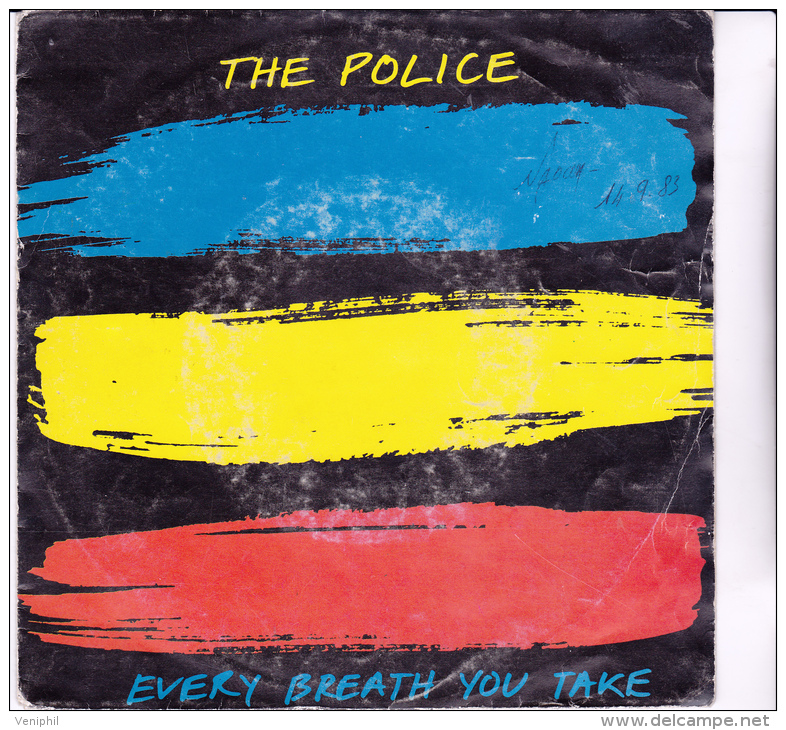 DISQUE 45 T - THE POLICE - EVERY  BREATH YOU TAKE -STING ---- 45 RPM STEREO AMS 9287 - 45 Toeren - Maxi-Single