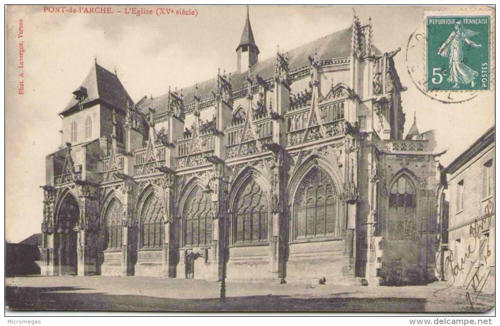 PONT-de-L'ARCHE - L´Eglise (XVe Siècle) - Pont-de-l'Arche