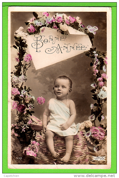 SIX CARTES / PORTRAITS D´ENFANT Vers 1900  .... /  Cartes écrites - Verzamelingen & Reeksen
