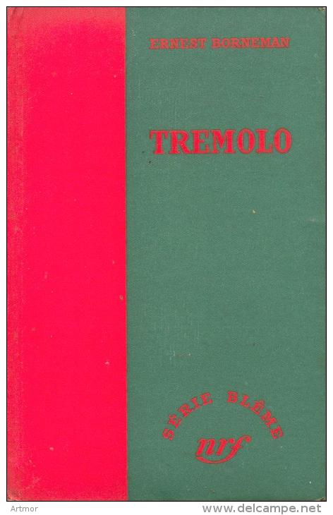 SERIE BLEME N° 16 - 1951 - BORNEMAN - TREMOLO - JAQUETTE - Série Blême