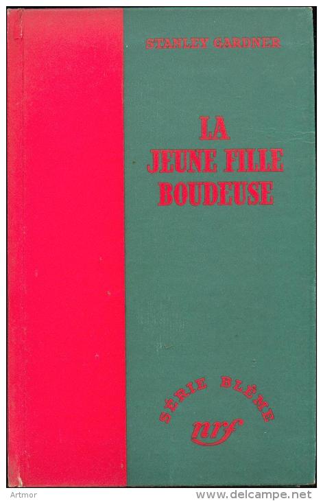 SERIE BLEME N° 18 - 1951 - GARDNER - LA JEUNE FILLE BOUDEUSE - JAQUETTE - Série Blême