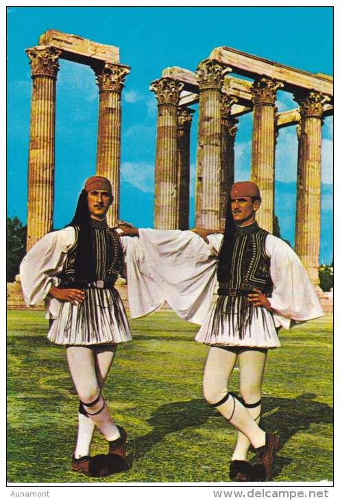 Grecia--Anavyssos--1988--Euzones--Soldados--a, Ceret, Francia - Grecia
