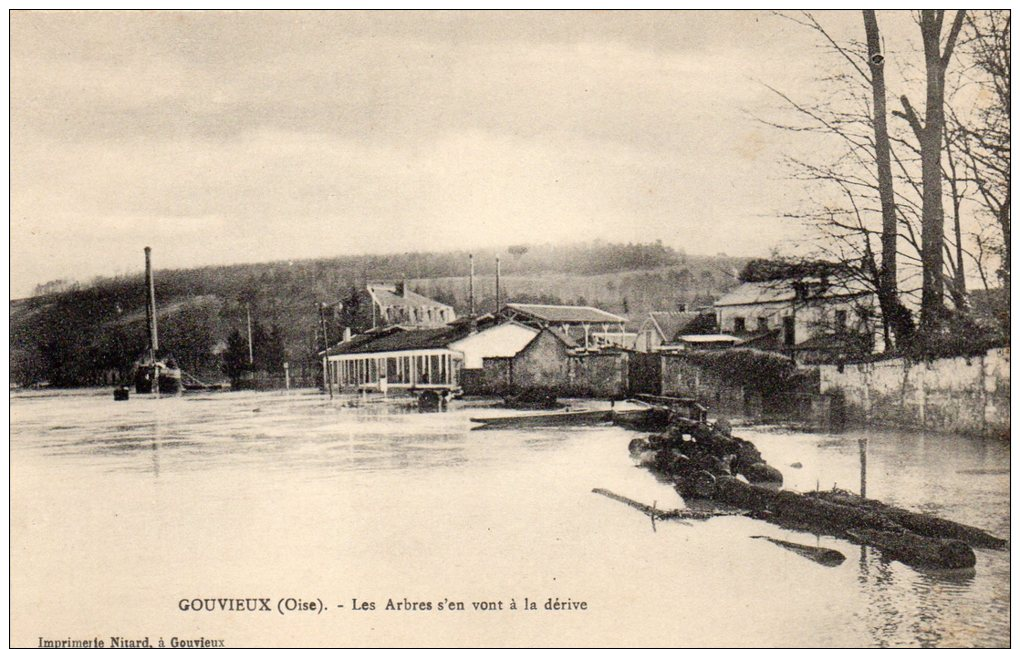 60 Gouvieux, Les Arbres S'en Vout A Le Derive - Gouvieux