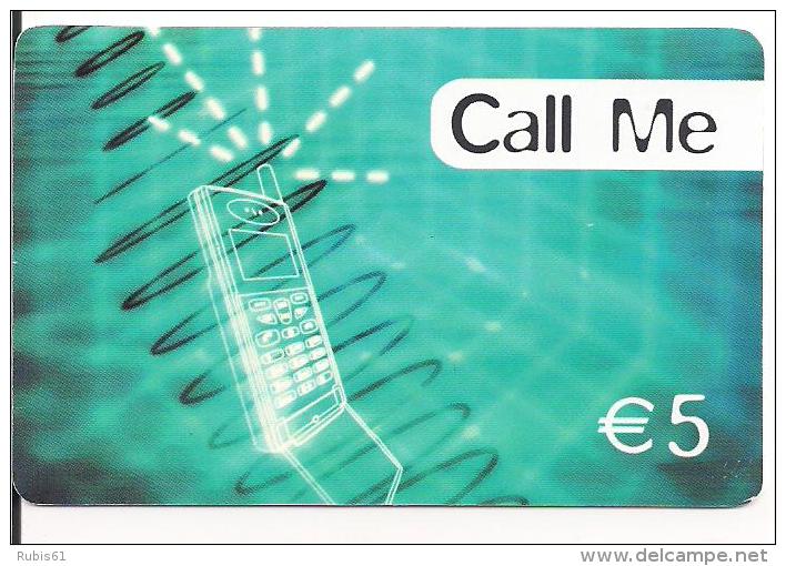 TARJETA PREPAGOM CALL ME 5E - Autres & Non Classés