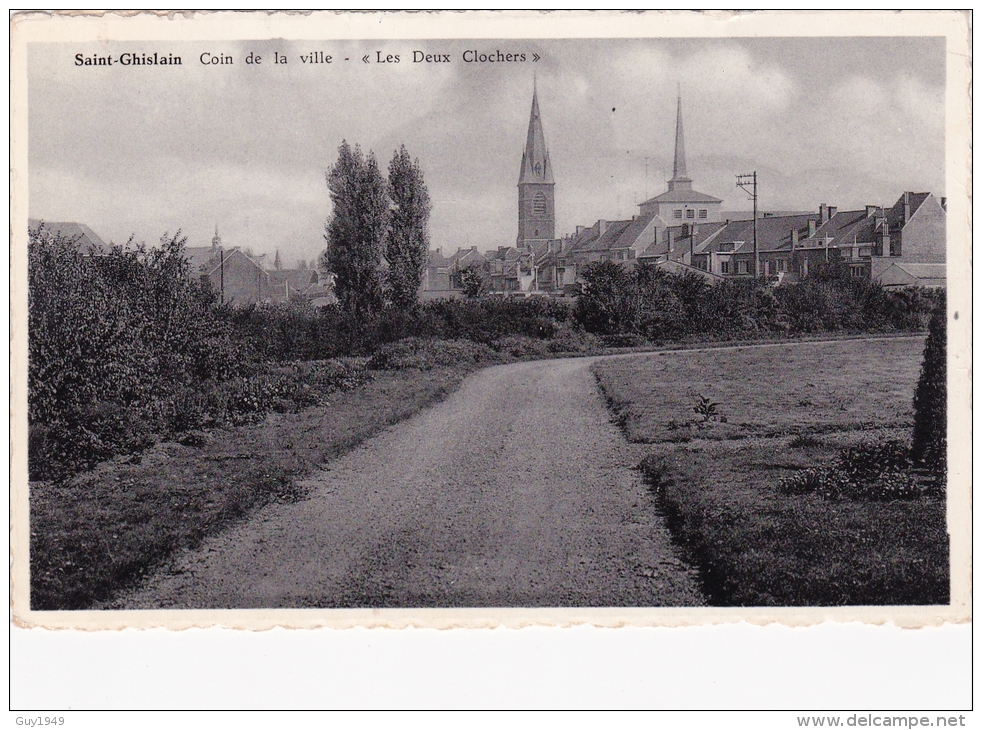 COIN DE VILLE  LES DEUX CLOCHERS - Saint-Ghislain