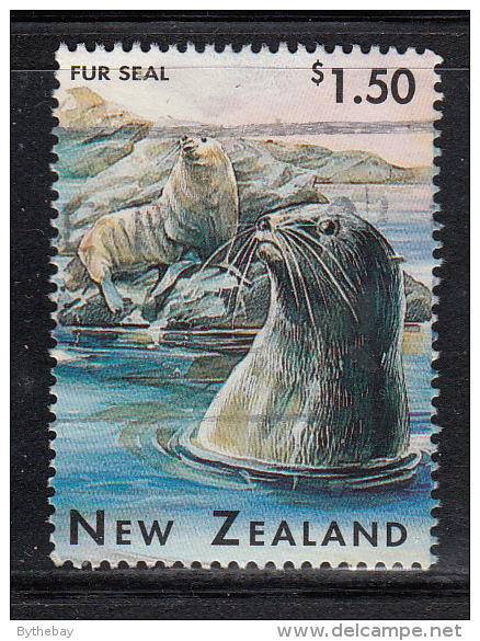 New Zealand Used Scott #1370 $1.50 Fur Seals - Wildlife - Autres & Non Classés