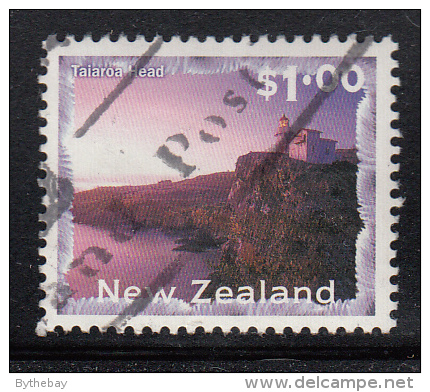 New Zealand Used Scott #1636 $1 Taiaroa Head Lighthouse - Gebraucht
