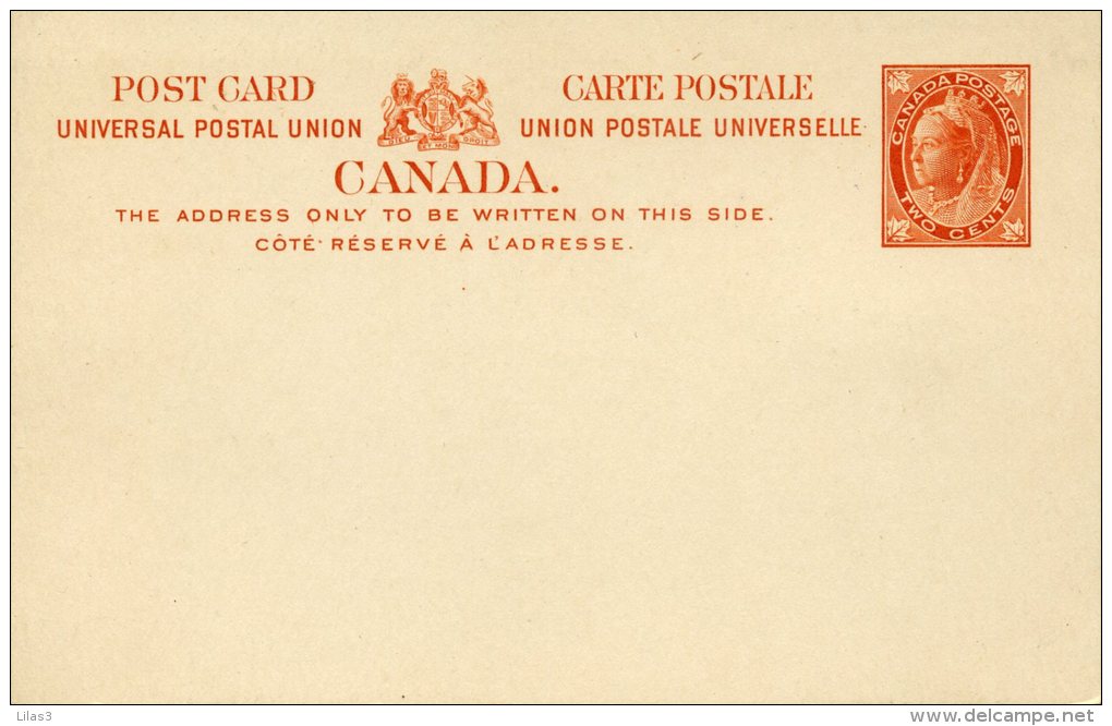 Entier Postal Carte Victoria 2 C Rouge Neuve Superbe - 1860-1899 Règne De Victoria