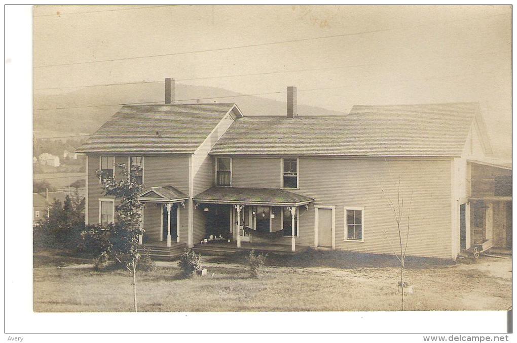 Unidentified House - Possibly Vermont  (Island Pond Postmark) - Other & Unclassified