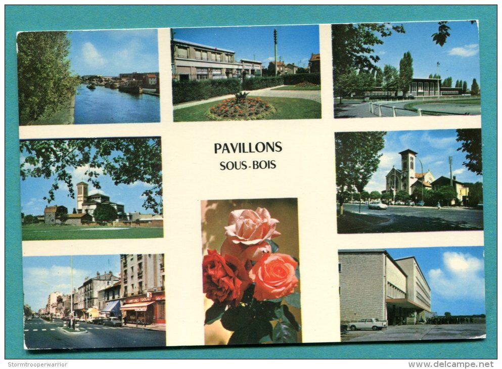 93 - PAVILLONS SOUS BOIS - MULTIVUES  - 2 Scans - Les Pavillons Sous Bois