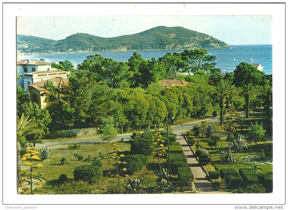 Cp, 83, Saint-Cyr-les-Lecques, Grand Hôtel, Le Jardin, Voyagée 1967 - Saint-Cyr-sur-Mer