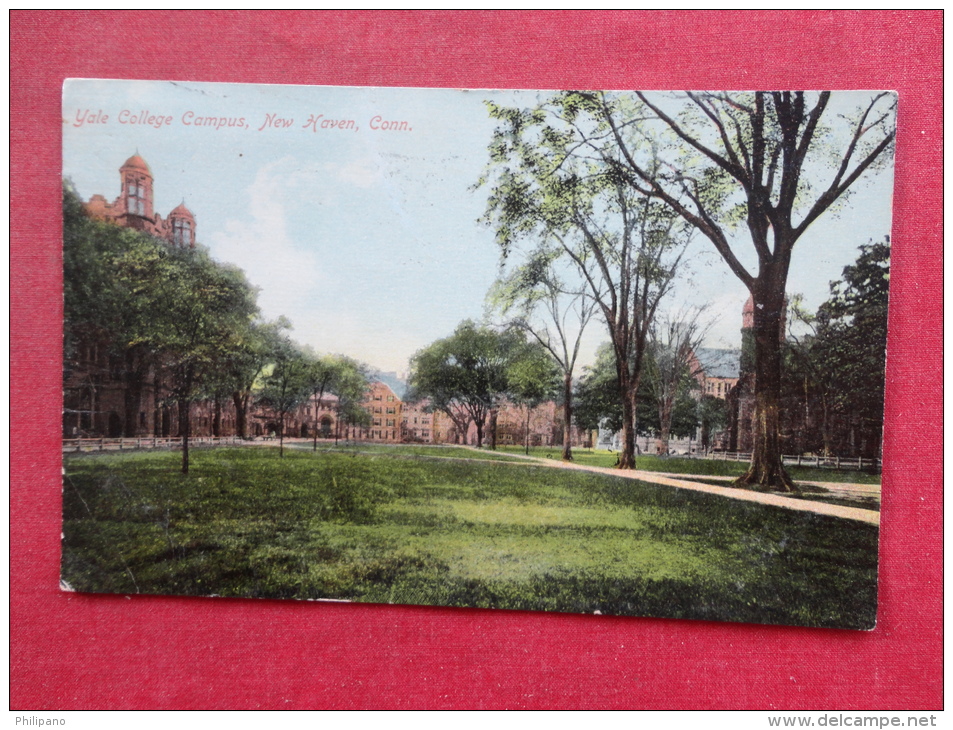 Connecticut > New Haven  Yale College Campus  1910 Cancel  Ref 1133 - New Haven