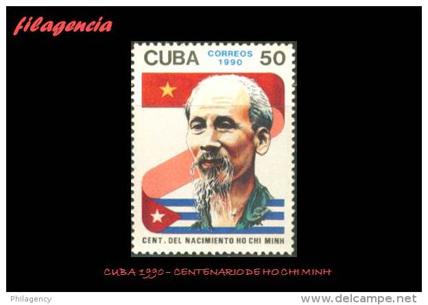 CUBA MINT. 1990-13 CENTENARIO DE HO CHI MINH - Unused Stamps