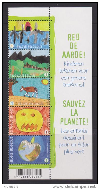 Belgium Mi 4061-4065 * * Save The Earth - 2010 - Unused Stamps