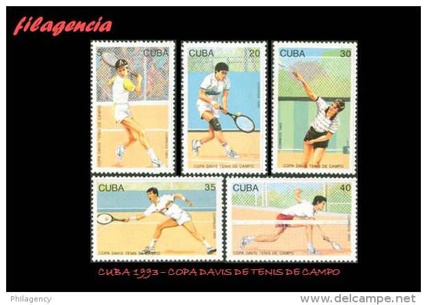 CUBA MINT. 1993-02 COPA DAVIS DE TENIS DE CAMPO - Unused Stamps