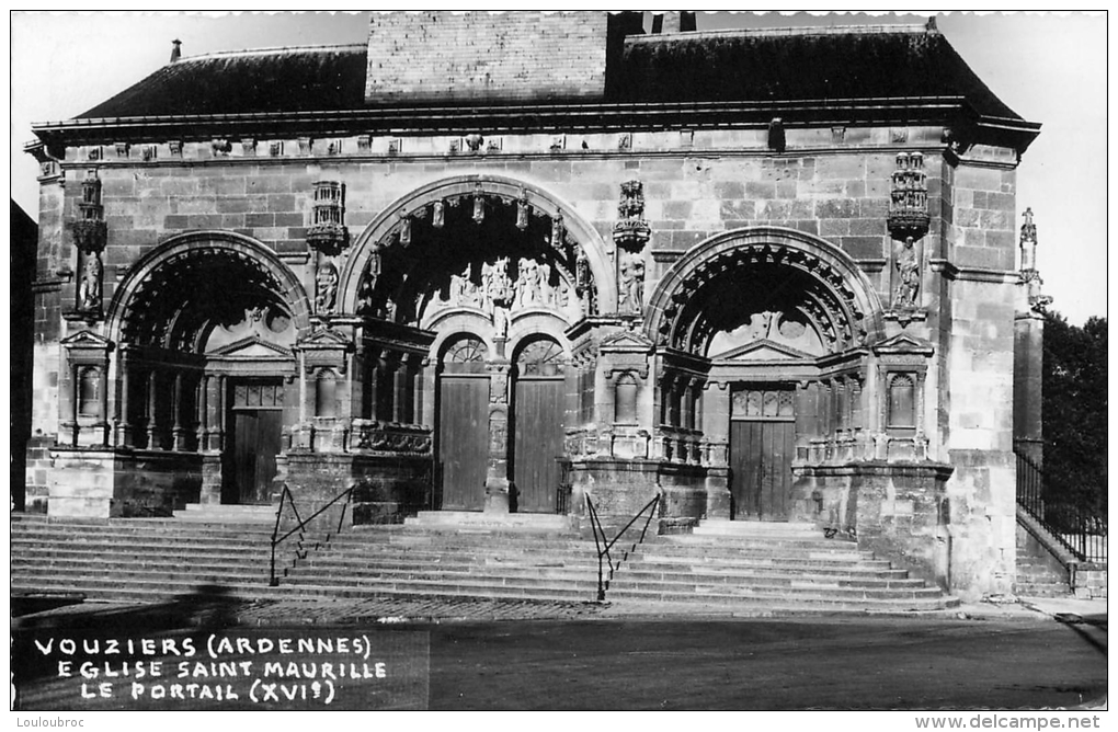 08  VOUZIERS EGLISE SAINT MAURILLE LE PORTAIL - Vouziers