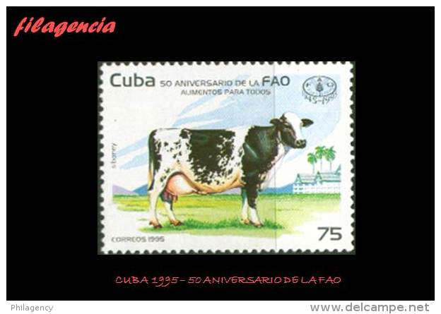 CUBA MINT. 1995-04 50 ANIVERSARIO DE LA FAO - Unused Stamps