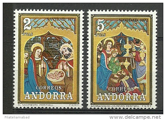 ANDORRA-  ESTOS SELLOS O UNOS MUY SIMILARES SIN FIJASE LLOS +++ C. M.A. Nº 79/80 - Nuevos