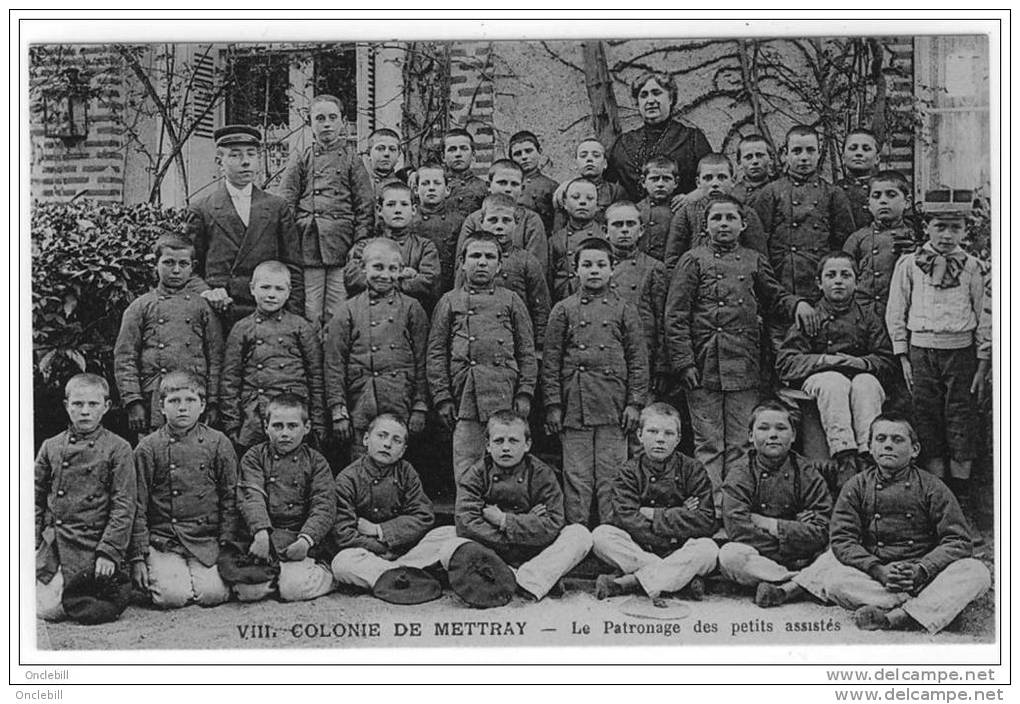 Mettray Indre Et Loire Maison Correction Groupe Des Assistés 1910 état Superbe TOP - Mettray