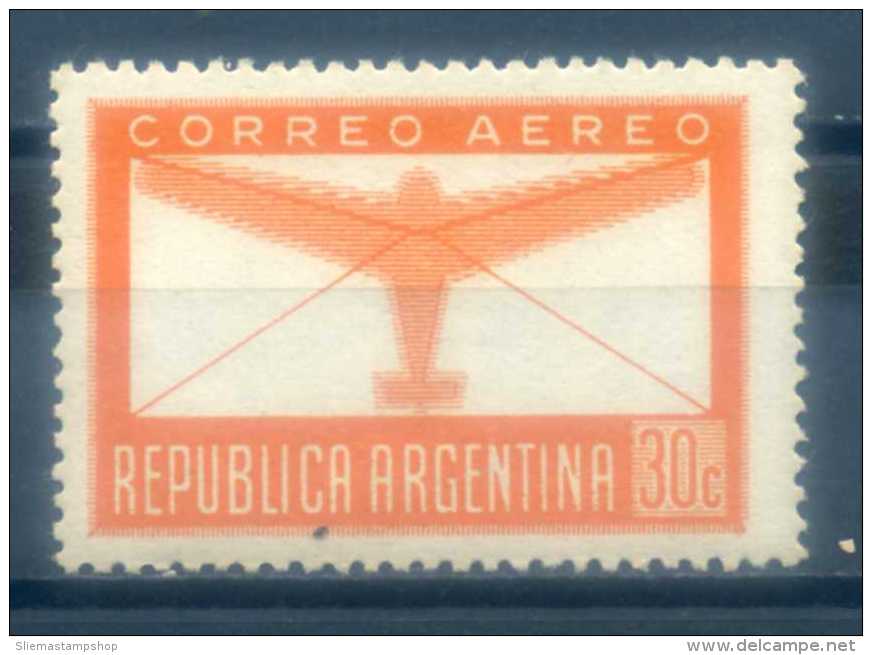 ARGENTINA - 1940 AIR 30c ORANGE - Neufs