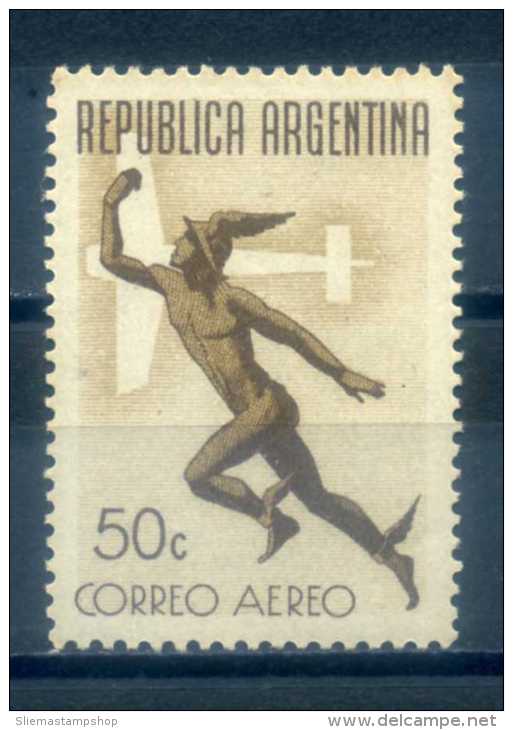 ARGENTINA - 1940 AIR 50c BROWN - Neufs