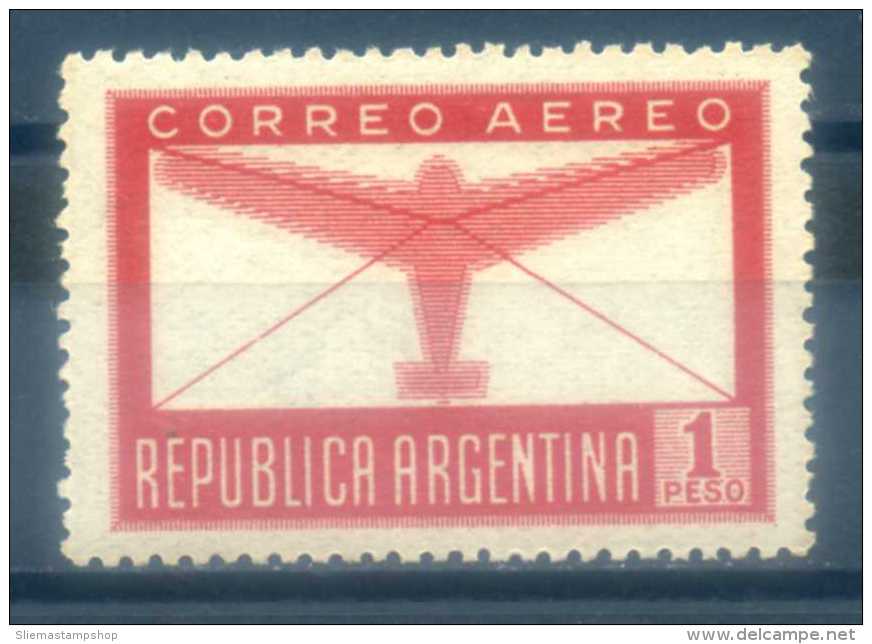 ARGENTINA - 1940 AIR 1P RED - Neufs