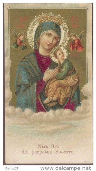 Santino - Holy Card - Nostra Signora Del Perpetuo Soccorso - Images Religieuses