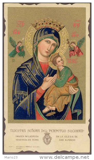 Santino - Holy Card - Nostra Signora Del Perpetuo Soccorso - Imágenes Religiosas