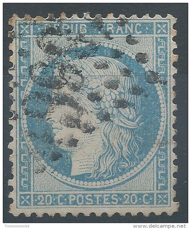 Lot N°23368  Variété/n°37, Oblit GC A Déchiffrer, Filet SUD Fin - 1870 Siege Of Paris