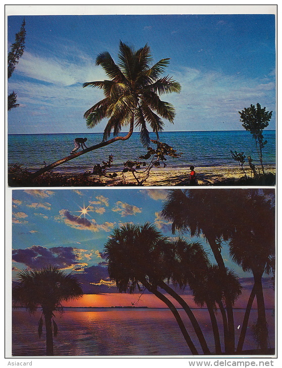 Bahamas 2 Cards Years Sixties - Bahama's