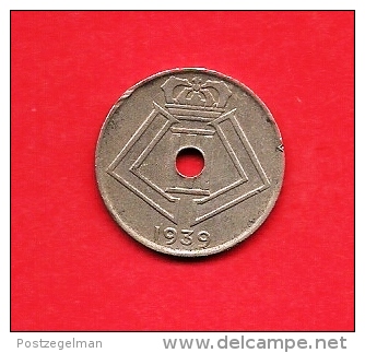 BELGIUM , 1939, Circulated Coin, 10 Centimes, Nickel Brass, Km 113.1, C1621 - 10 Centesimi