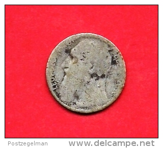 BELGIUM , 1901 Circulated Coin, 50 Centimes, LeopoldII Zinc, Km50,, C1631 - Non Classificati