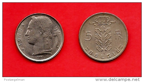 BELGIUM , 1948-1981, Circulated Coin, 5 Franc,Dutch, Km134.2, C1657 - 5 Francs